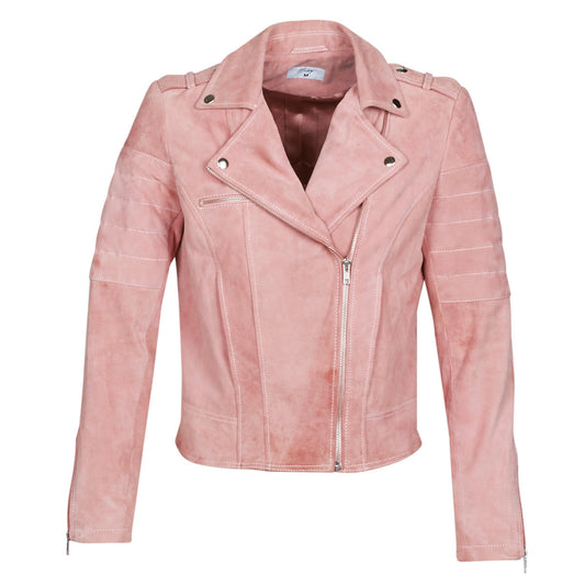 Giacca in pelle Donna Betty London MARILINE Rosa