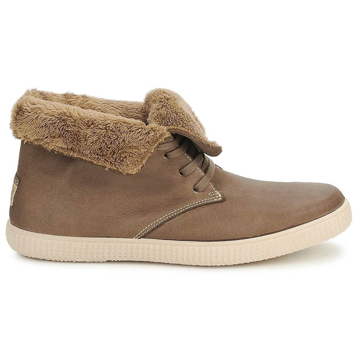 Sneakers alte Uomo Victoria SAFARI ALTA PIEL TINTADA PELO Marrone