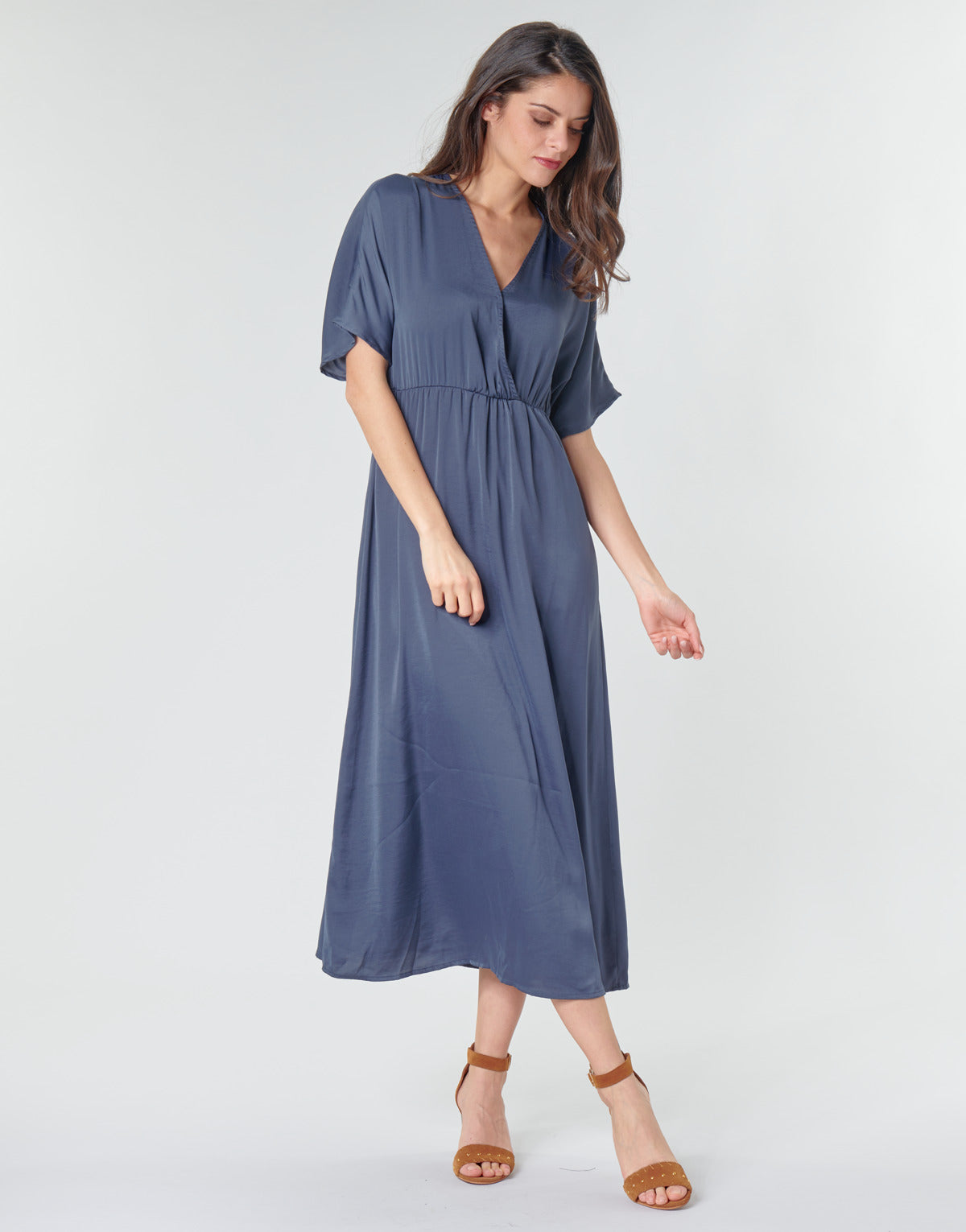 Abito lungo Donna Betty London MOUDA Blu