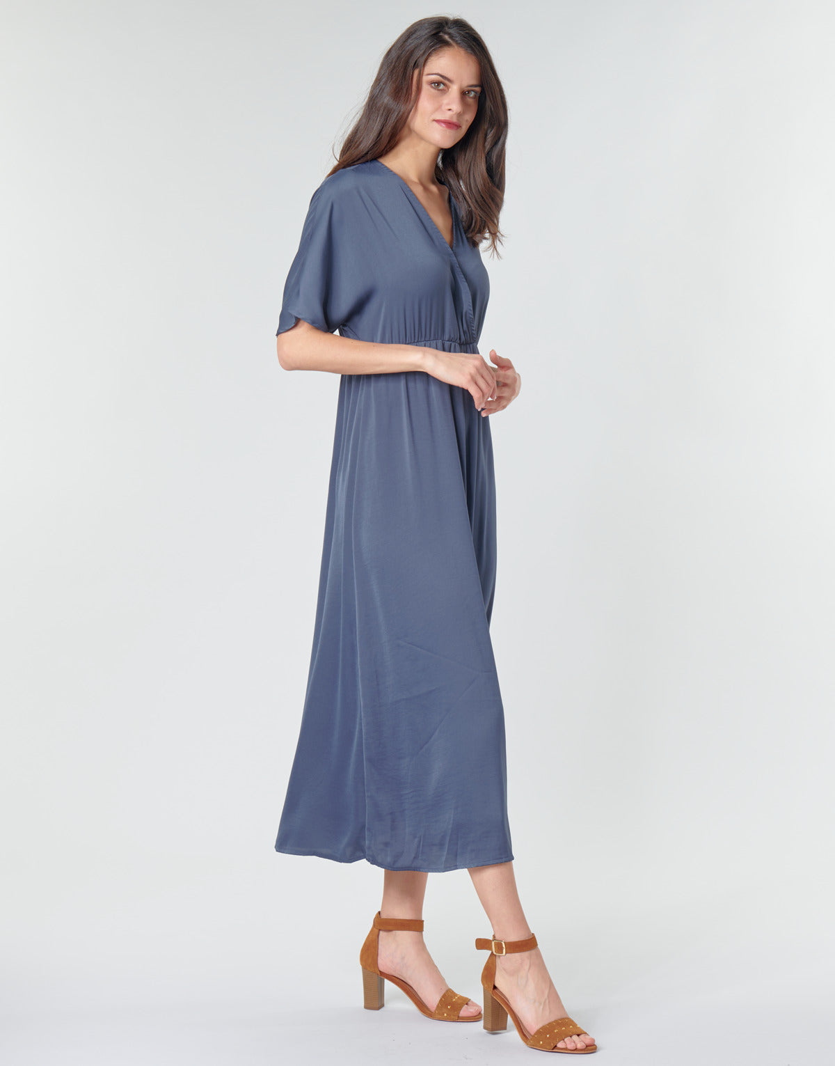 Abito lungo Donna Betty London MOUDA Blu