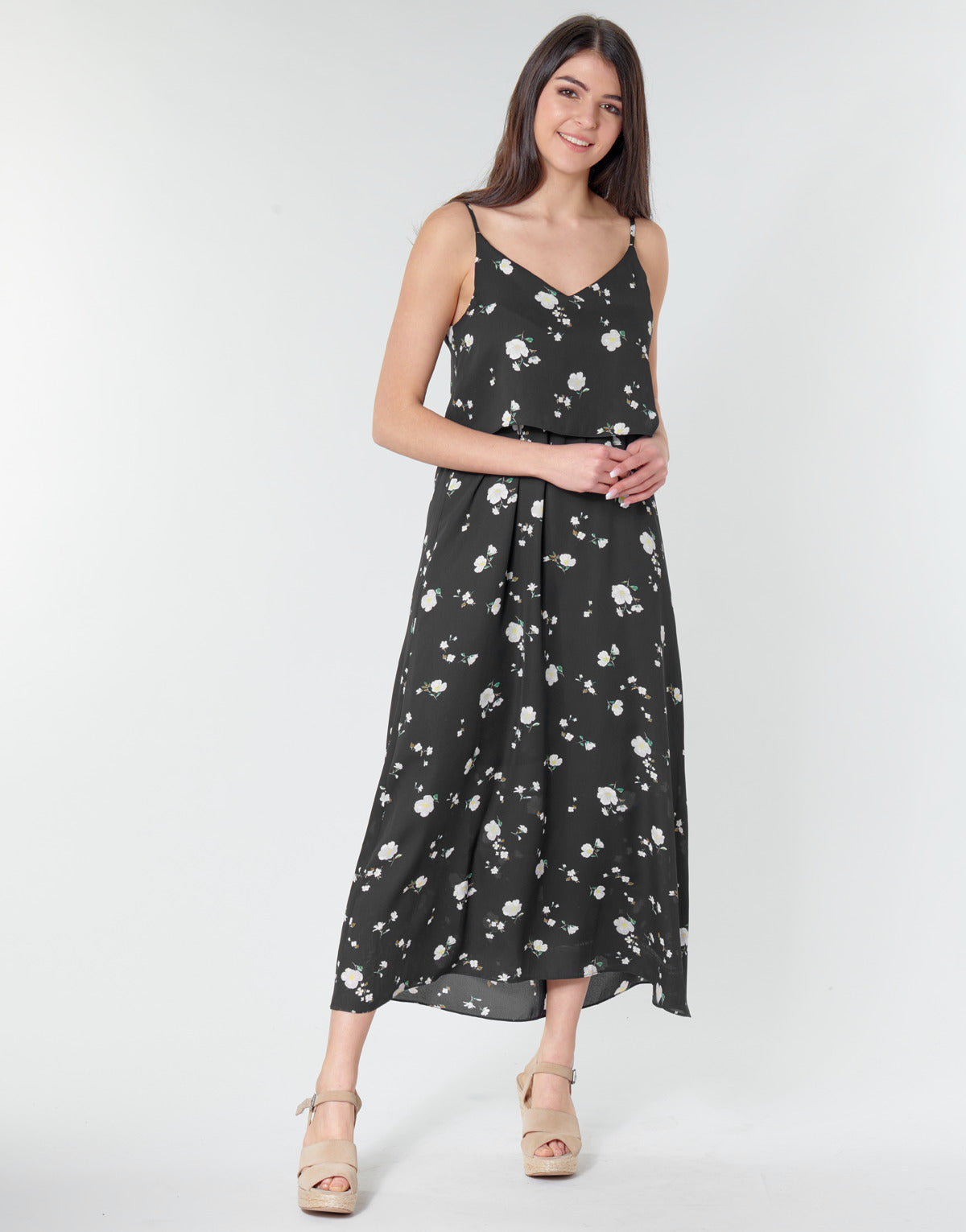 Abito lungo Donna Moony Mood ADEL Nero