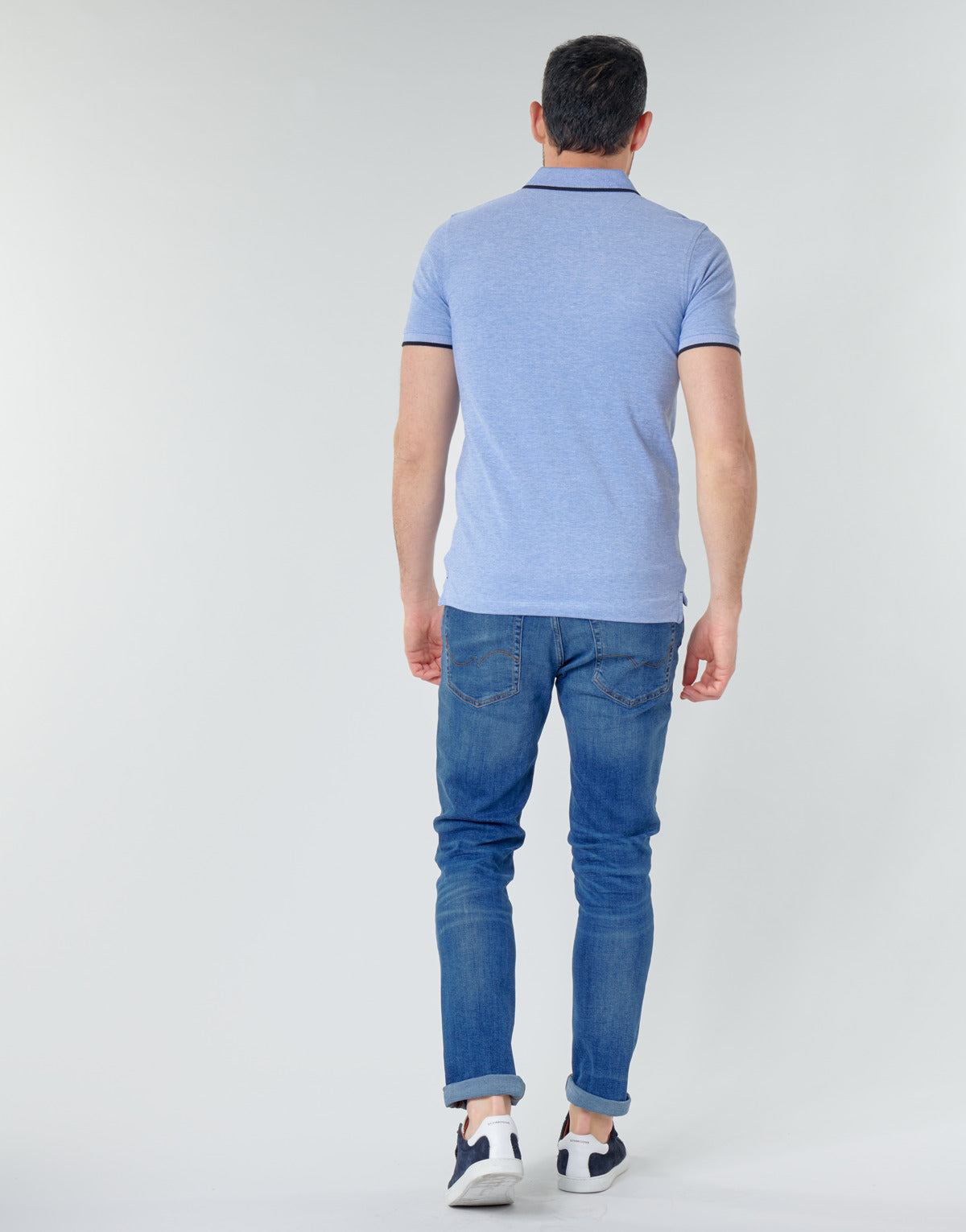 Polo Uomo Jack & Jones JJEPAULOS Blu