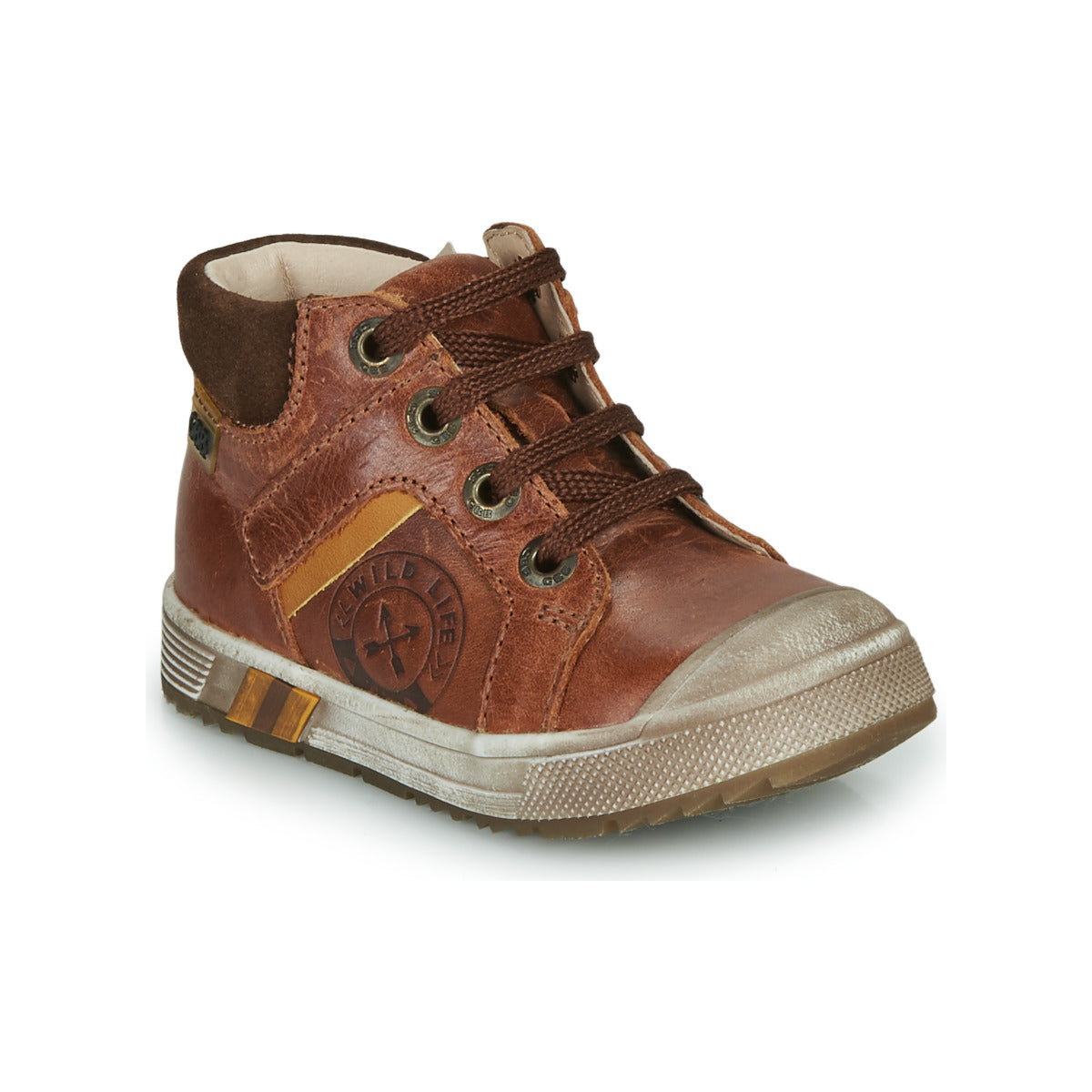 Scarpe bambini ragazzo GBB OLANGO Marrone