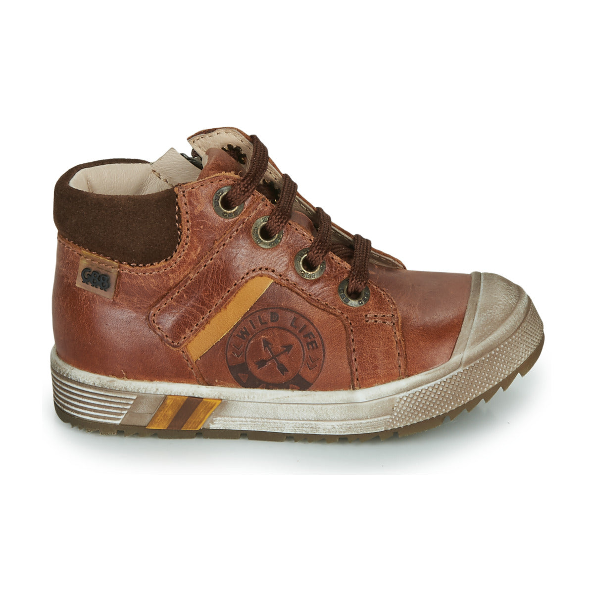 Scarpe bambini ragazzo GBB OLANGO Marrone