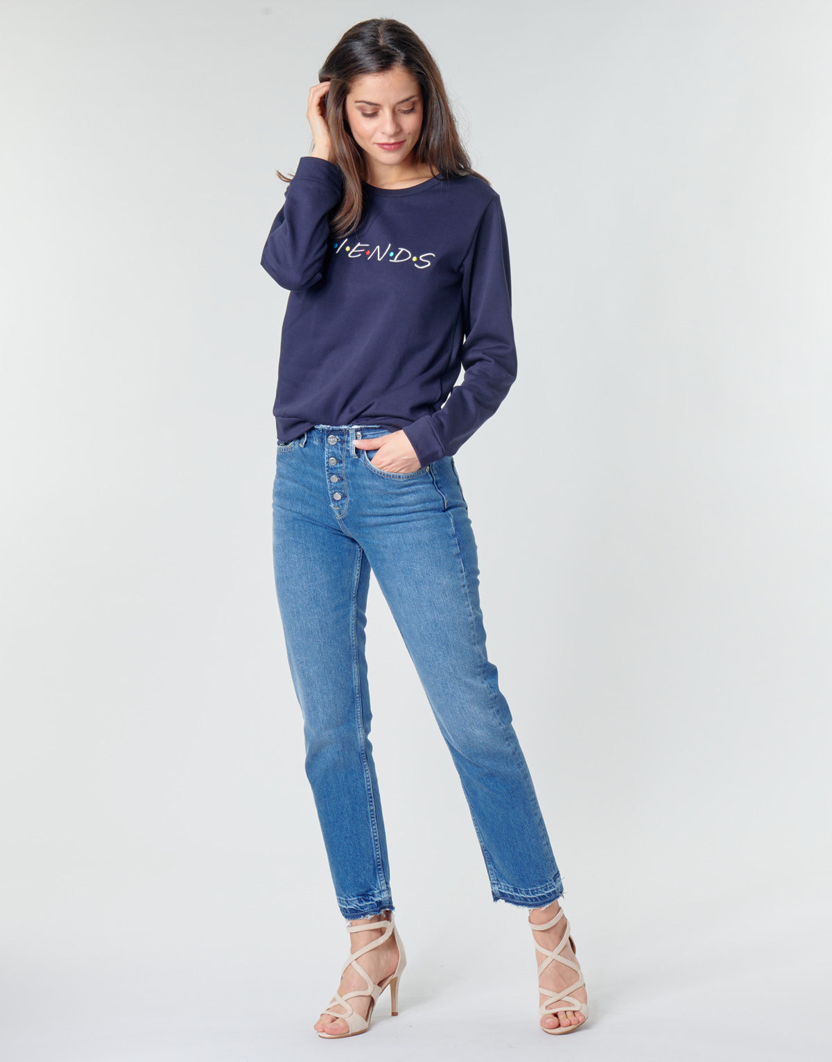 Felpa Donna Moony Mood MAEVE Blu