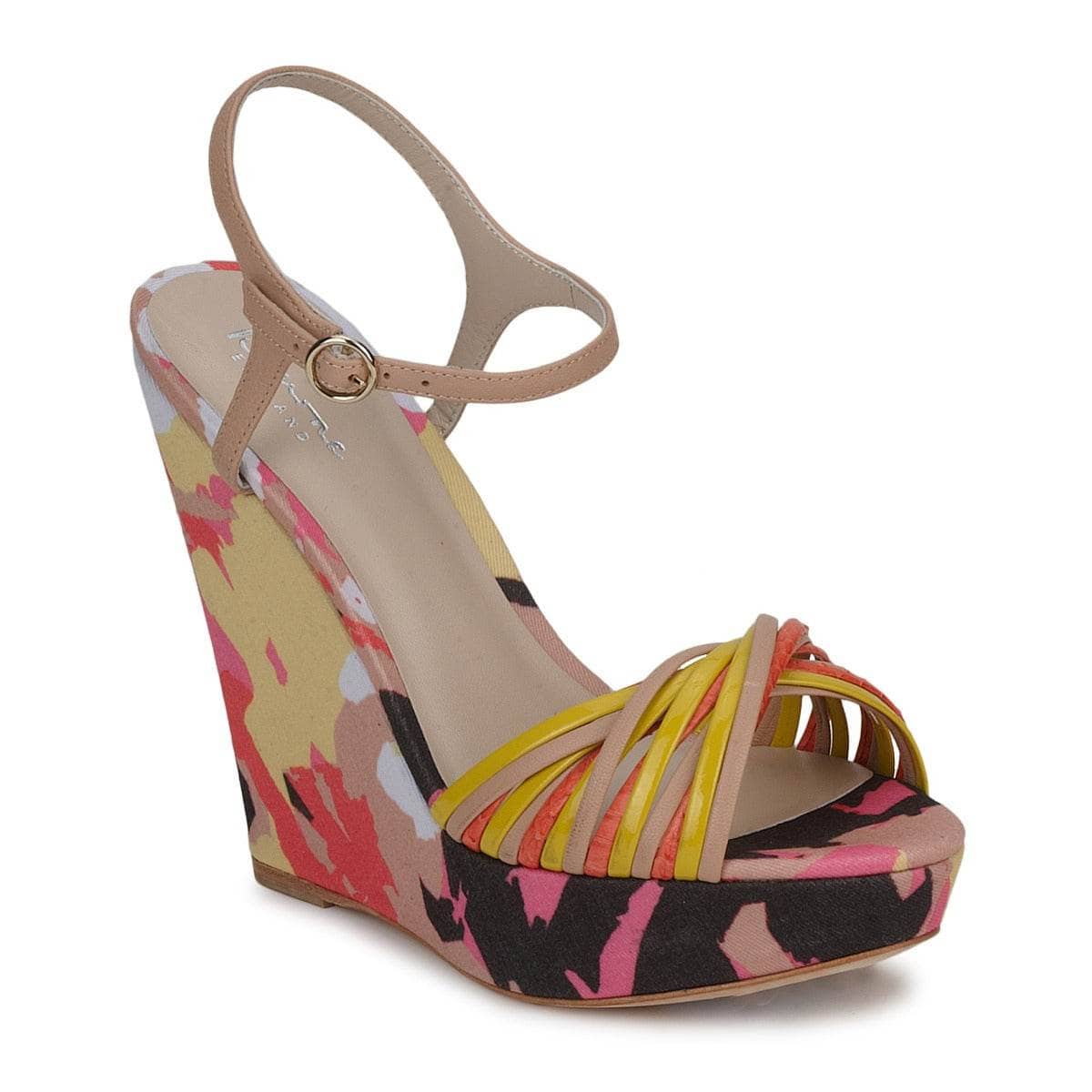 Sandali Donna Bourne KARMEL Multicolore
