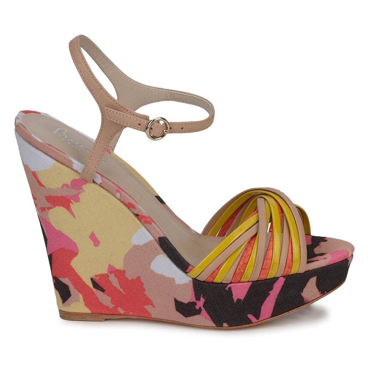 Sandali Donna Bourne KARMEL Multicolore