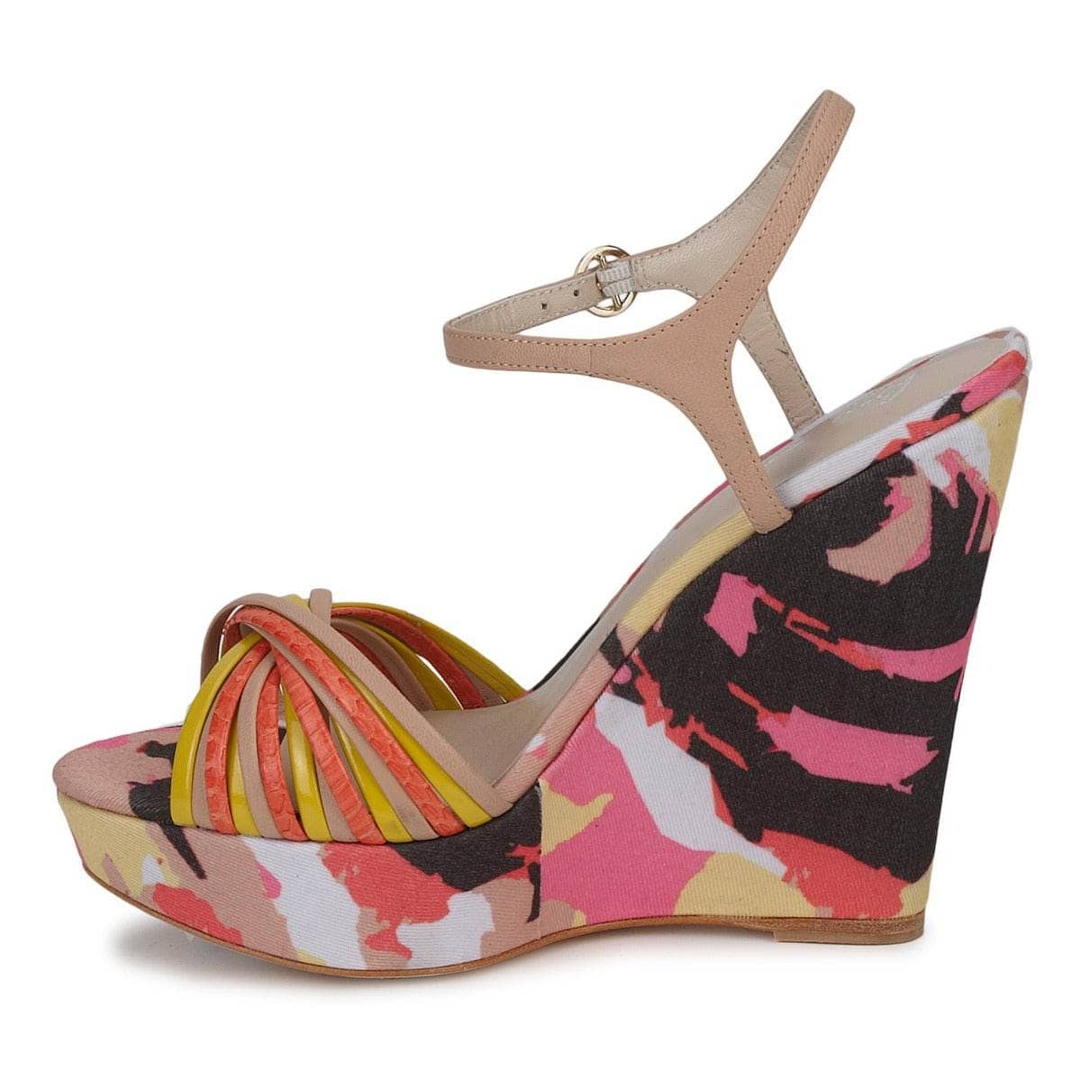 Sandali Donna Bourne KARMEL Multicolore