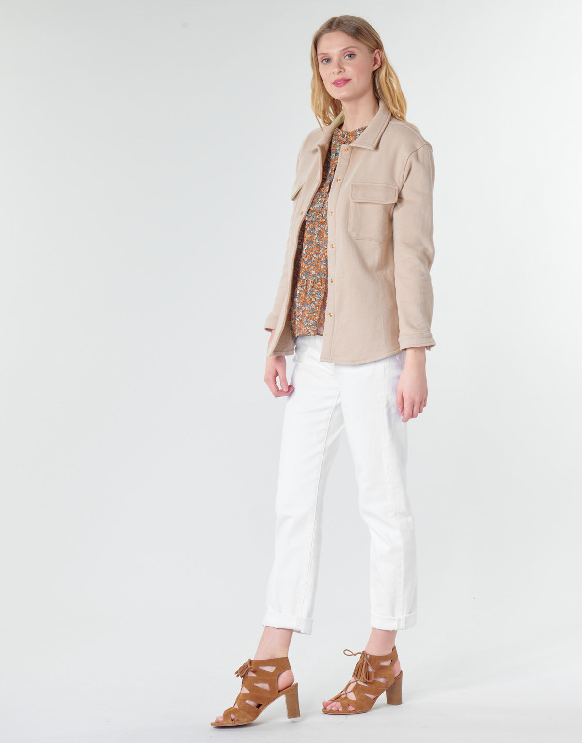 Giacca Donna Betty London MOUCHE Beige