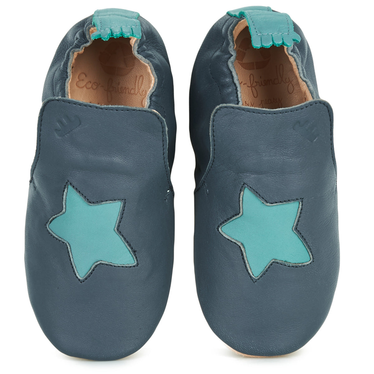 Pantofole bambini ragazza Easy Peasy BLUBLU ETOILE Blu