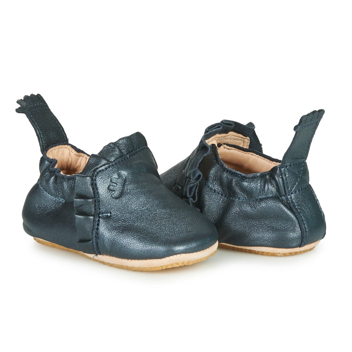 Pantofole bambini ragazza Easy Peasy BLUBLU FROUFROU Blu