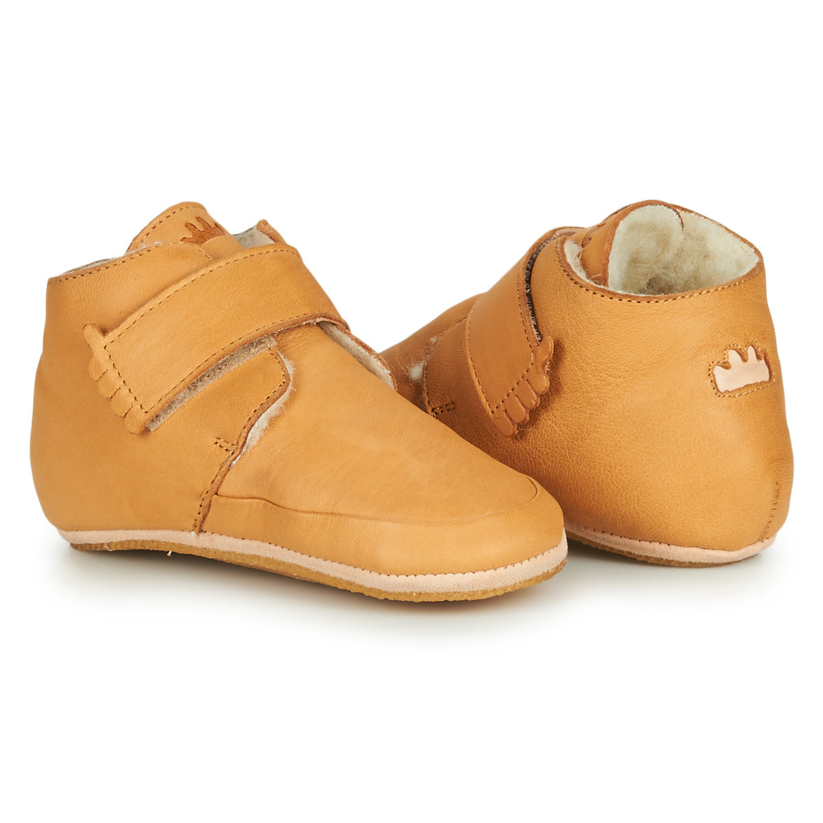 Pantofole bambini ragazza Easy Peasy WINTERBLUE Marrone