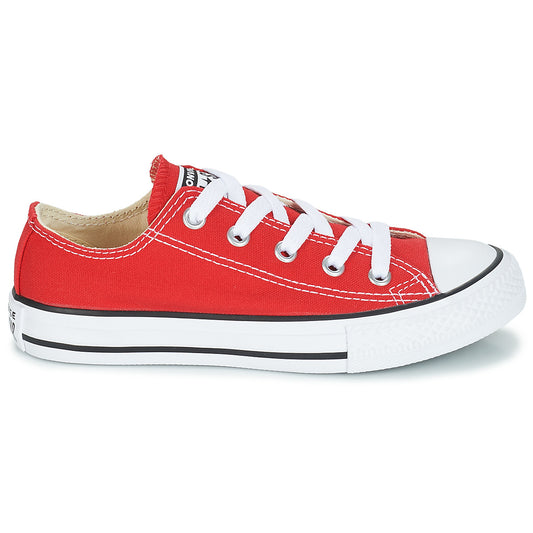 Scarpe bambini ragazza Converse CHUCK TAYLOR ALL STAR CORE OX Rosso