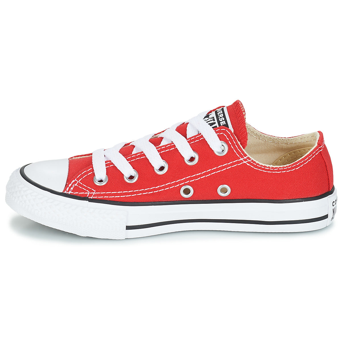 Scarpe bambini ragazza Converse CHUCK TAYLOR ALL STAR CORE OX Rosso