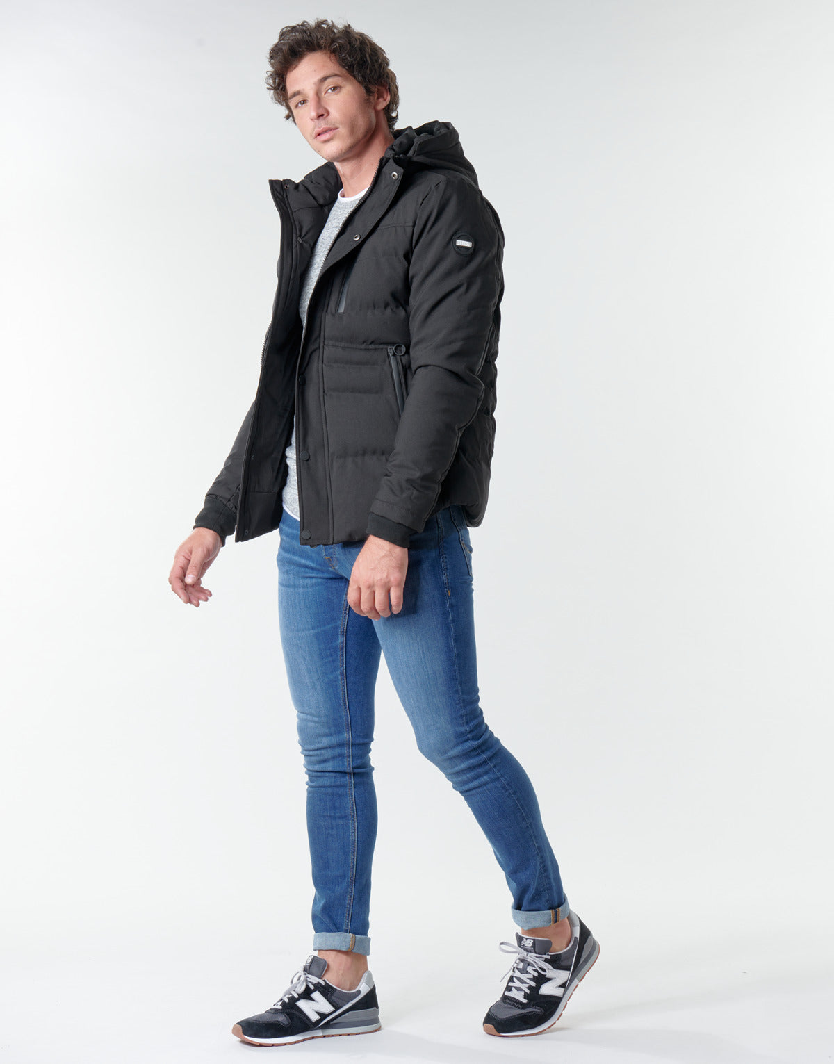 Parka Uomo Deeluxe CHIRO Nero