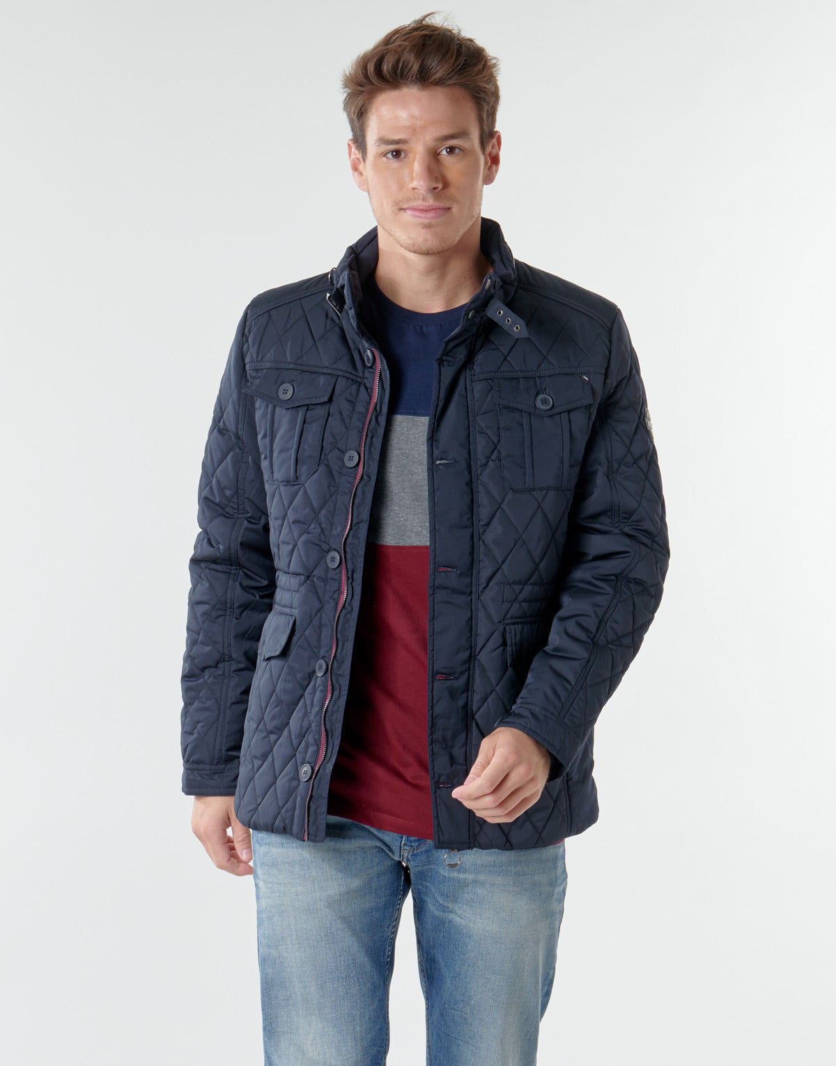 Giubbotto Uomo Deeluxe BELIEVE Blu