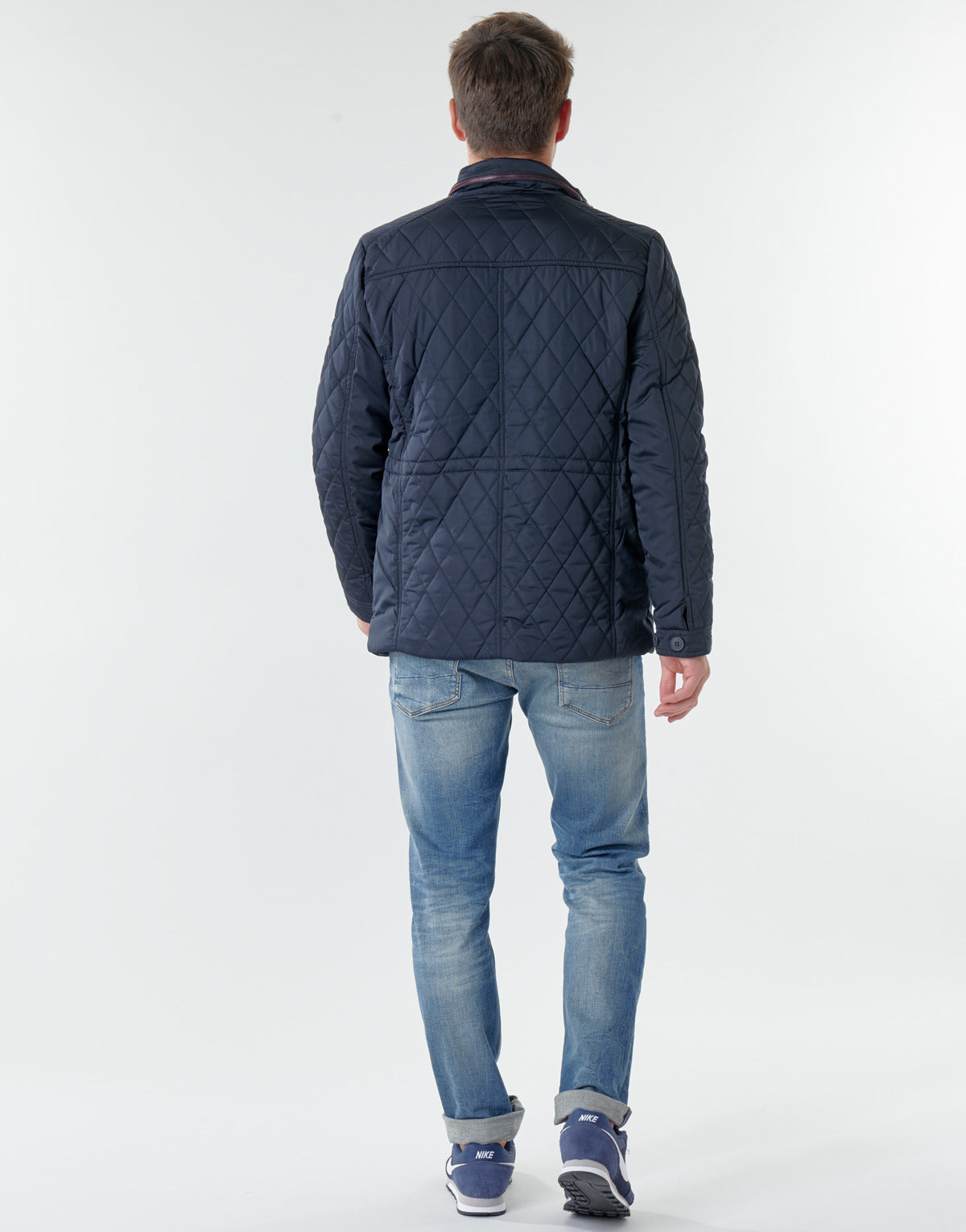 Giubbotto Uomo Deeluxe BELIEVE Blu