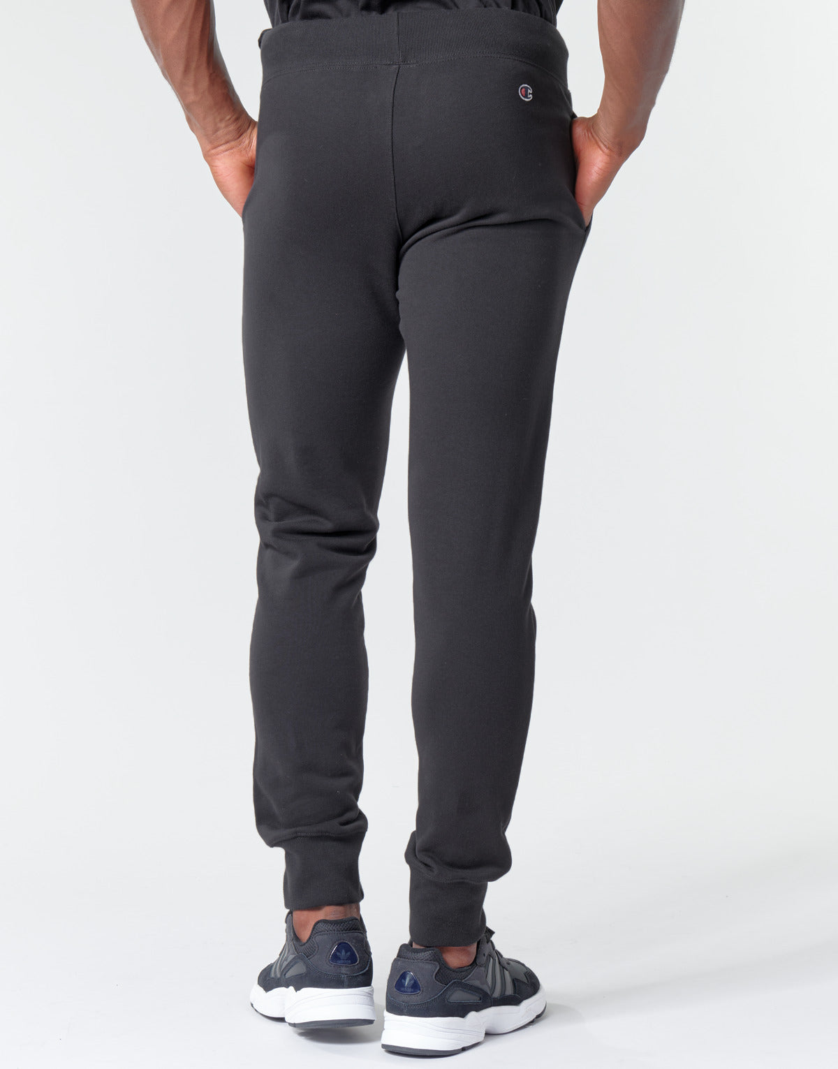 Pantaloni Sportivi Uomo Champion HEAVY COMBED COTTON Nero