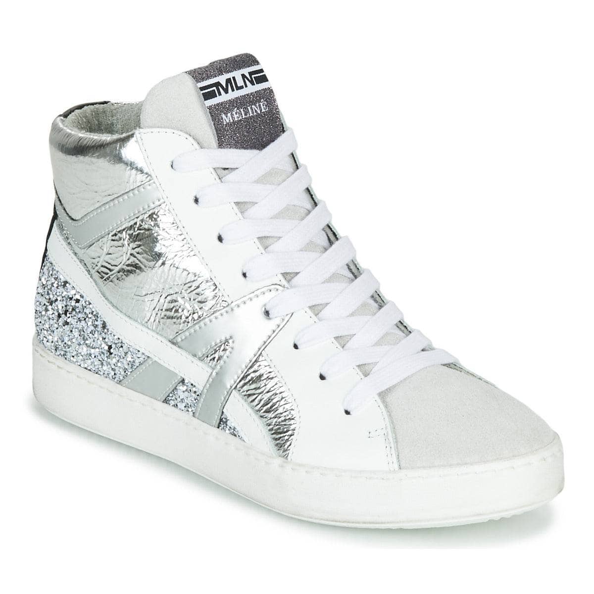 Sneakers alte Donna Meline IN1363 Bianco