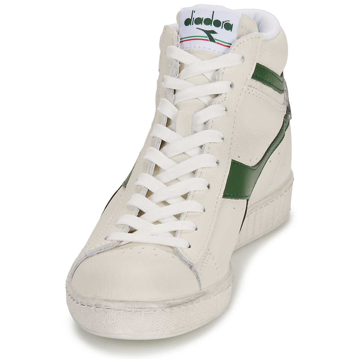Sneakers alte Uomo Diadora GAME L HIGH WAXED Bianco