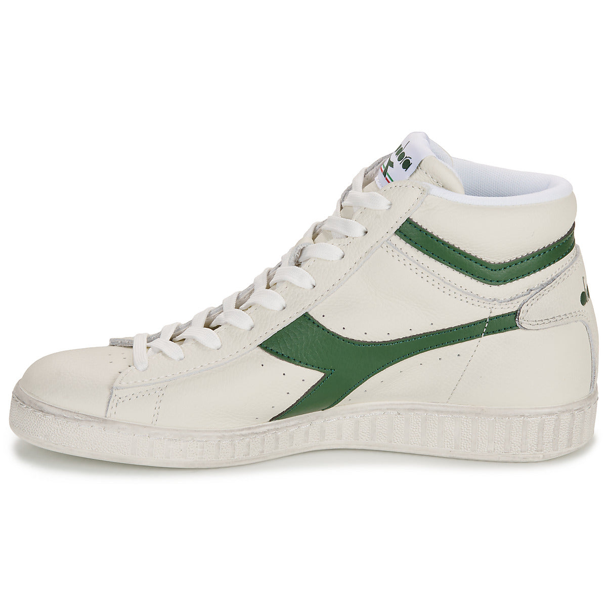 Sneakers alte Uomo Diadora GAME L HIGH WAXED Bianco