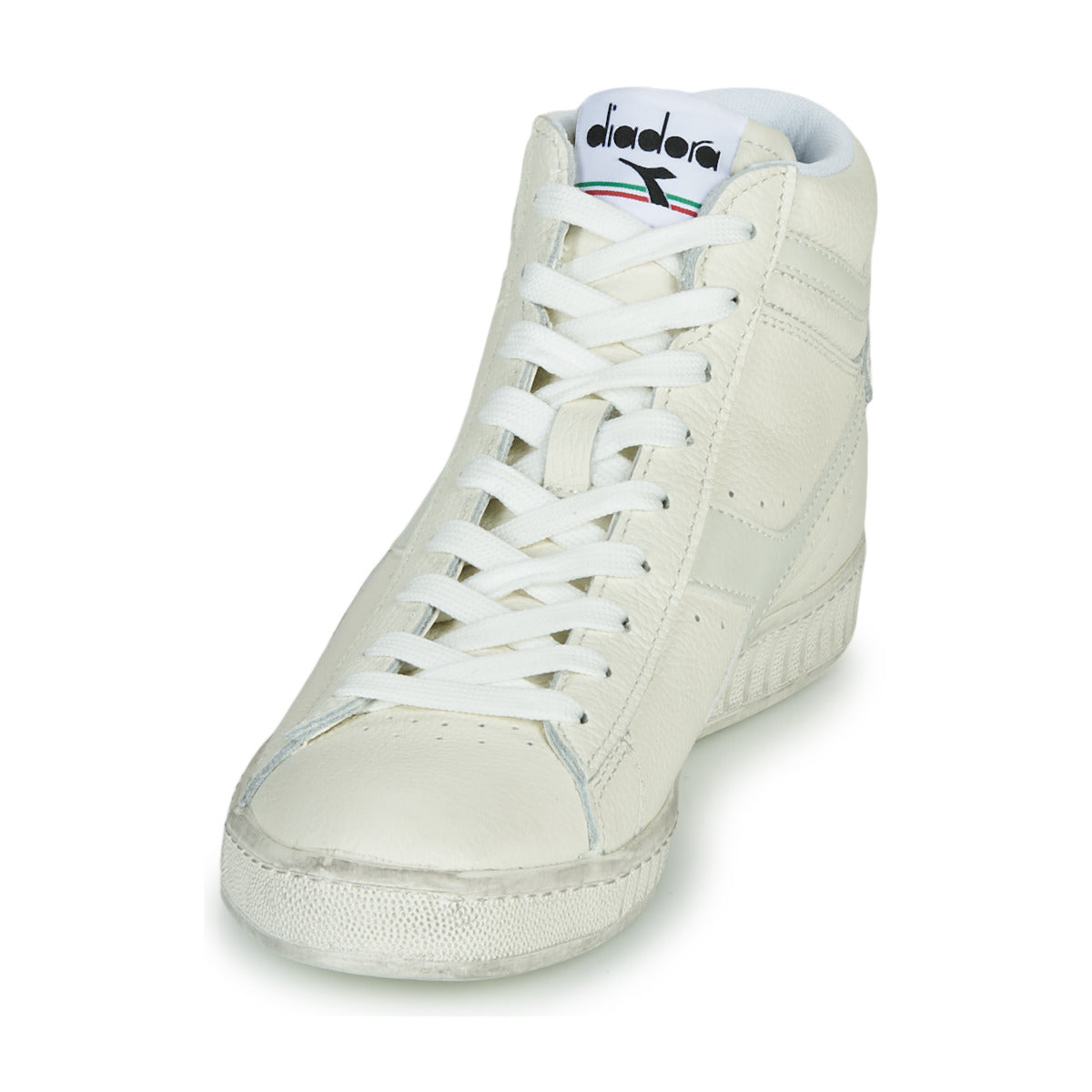 Sneakers alte Uomo Diadora GAME L HIGH WAXED Bianco