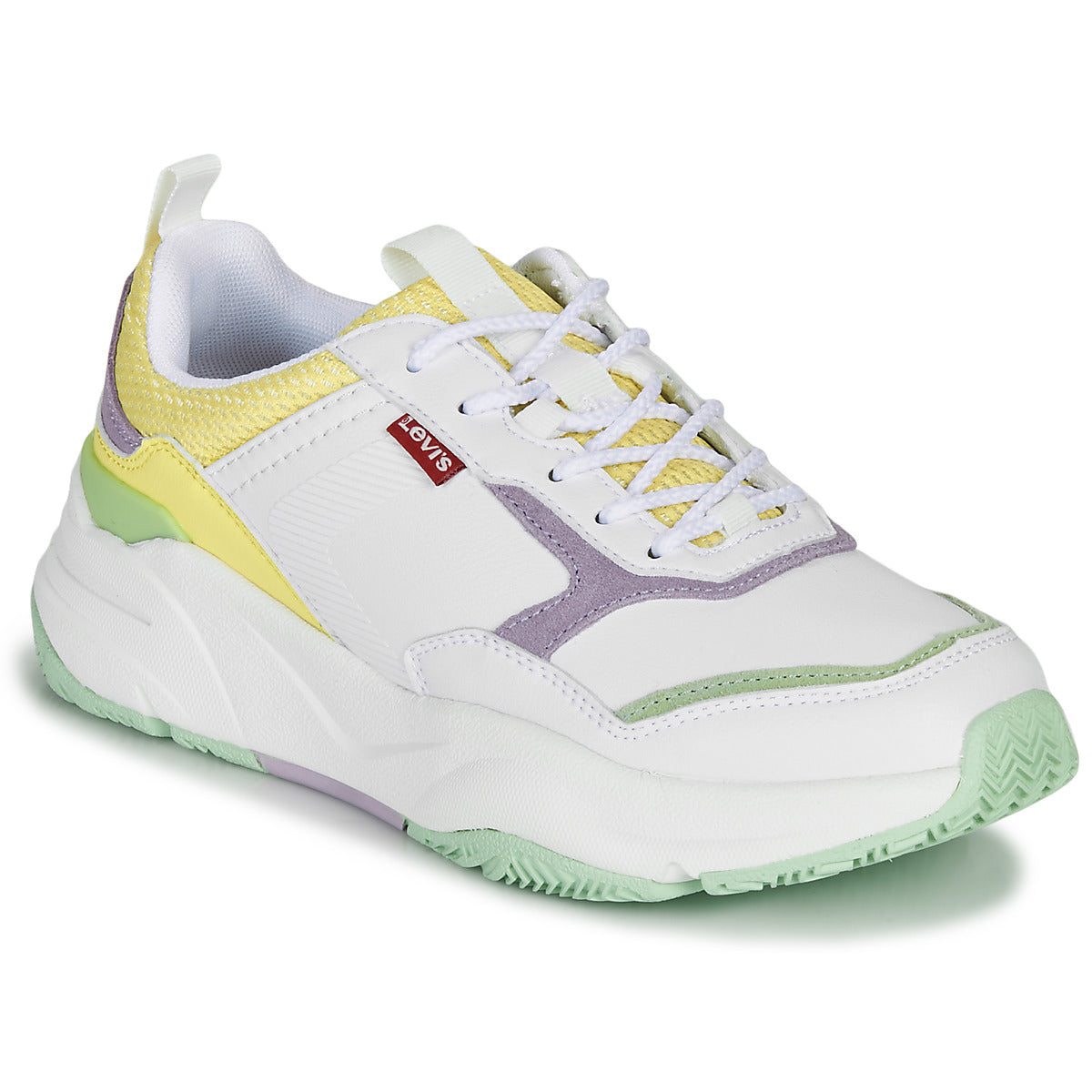 Sneakers basse Donna Levis WEST Bianco