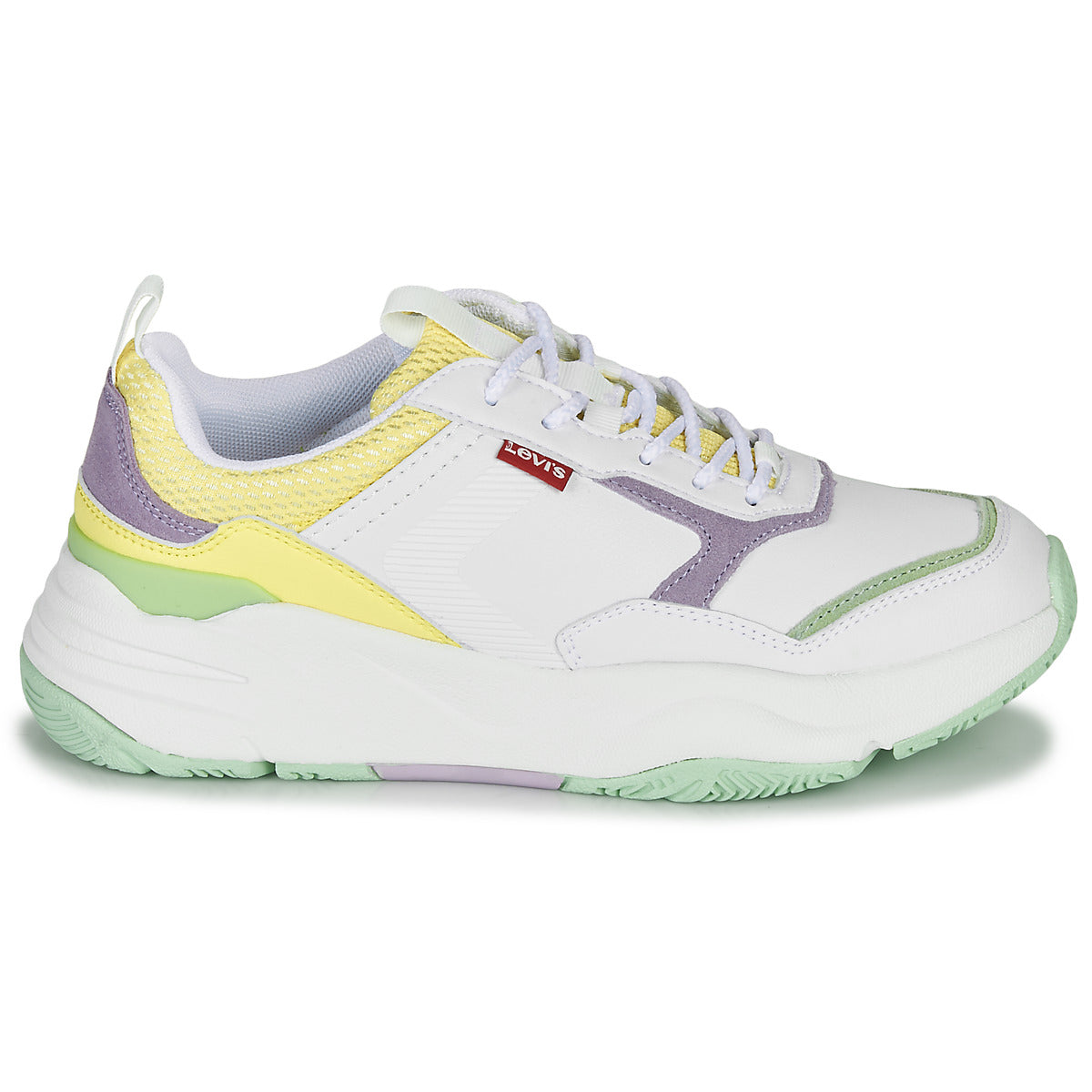 Sneakers basse Donna Levis WEST Bianco