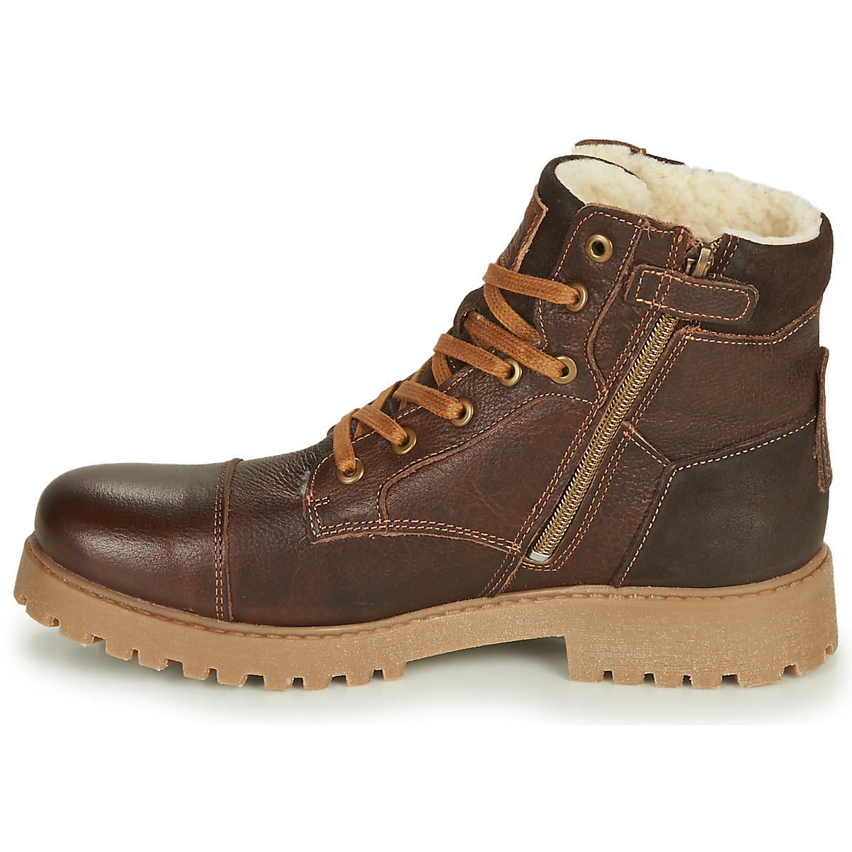 Stivaletti bambini ragazzo Bullboxer ALL518E6LA-BRWN Marrone