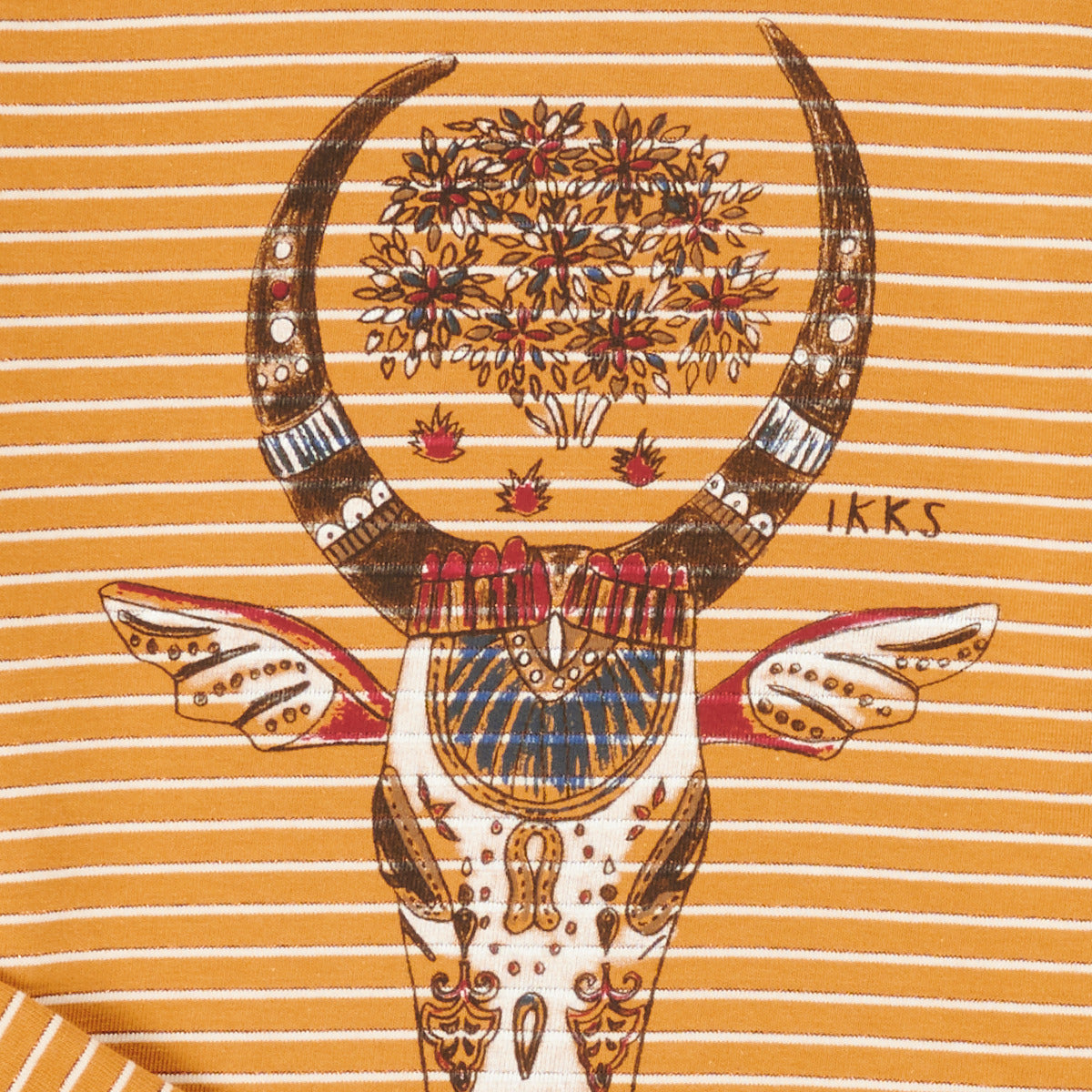 T-shirts a maniche lunghe ragazza Ikks XR10102 Marrone