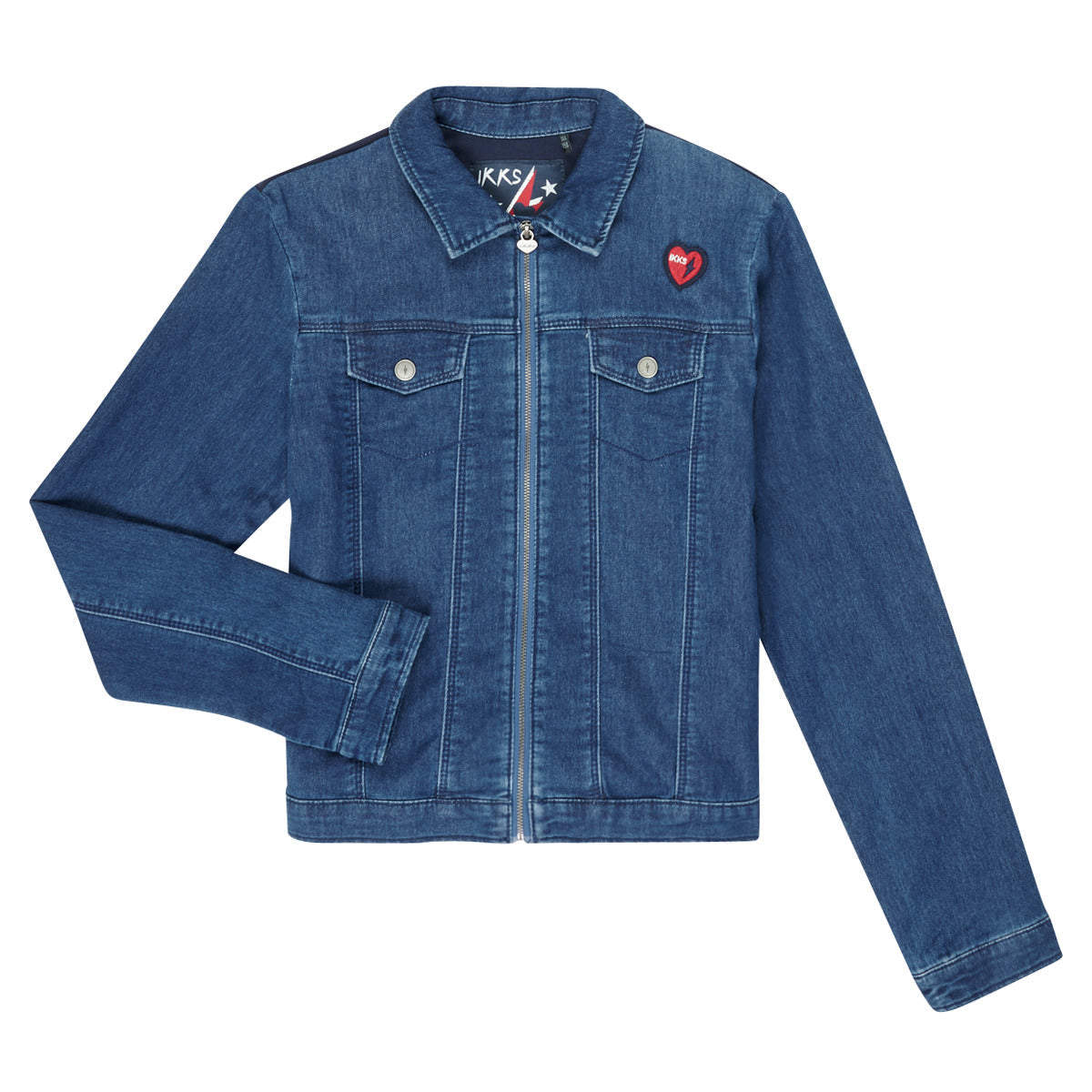 Giacca in jeans ragazza Ikks XR40052 Blu
