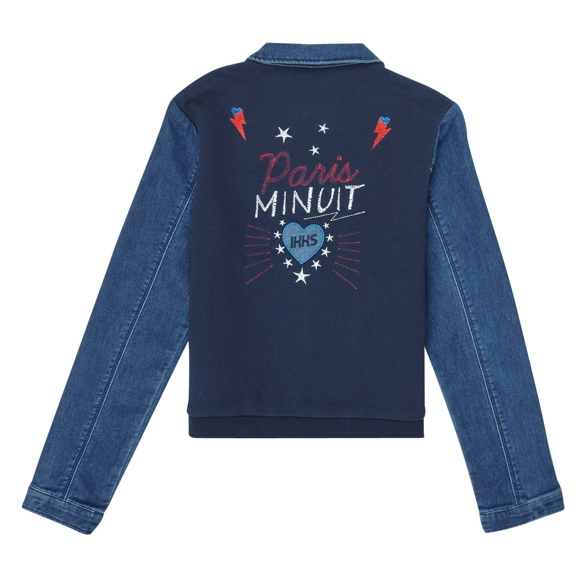 Giacca in jeans ragazza Ikks XR40052 Blu