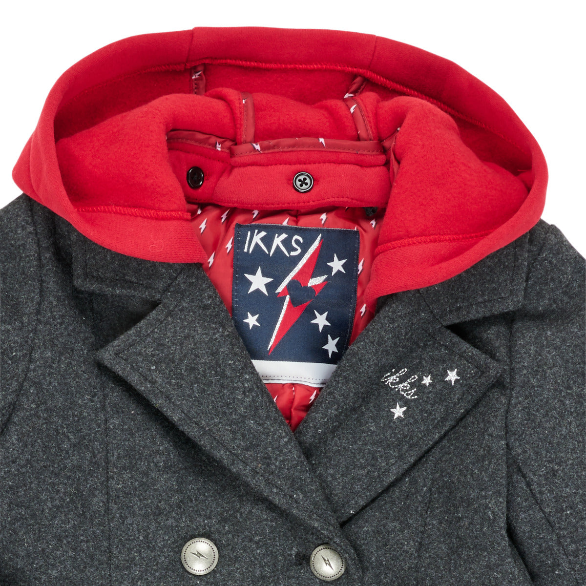 Mantella ragazza Ikks XR44012 Grigio