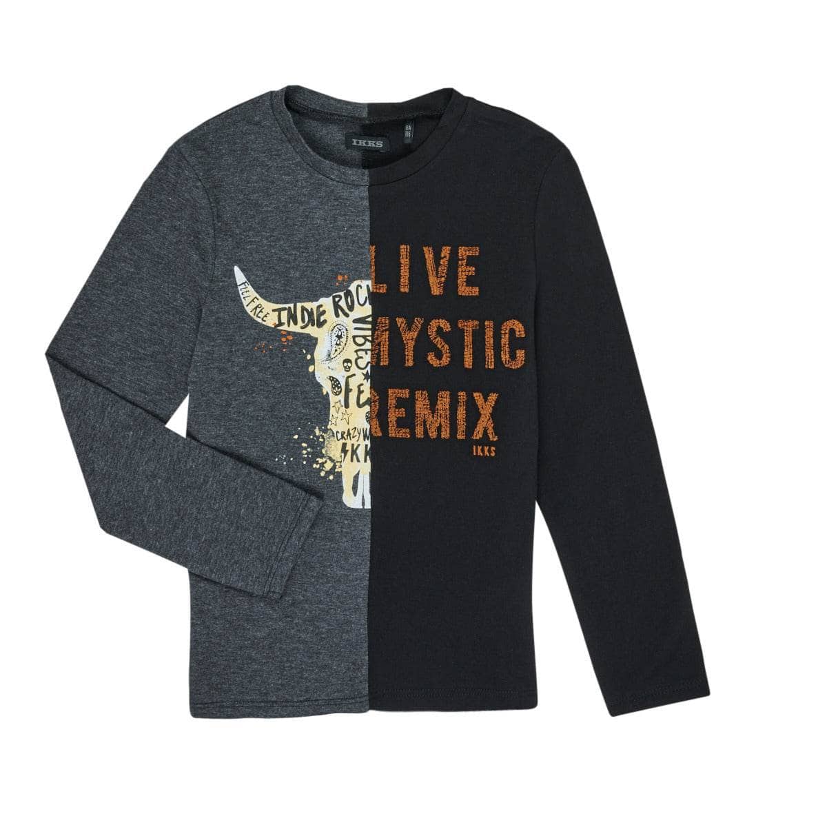 T-shirts a maniche lunghe ragazzo Ikks XR10143 Multicolore