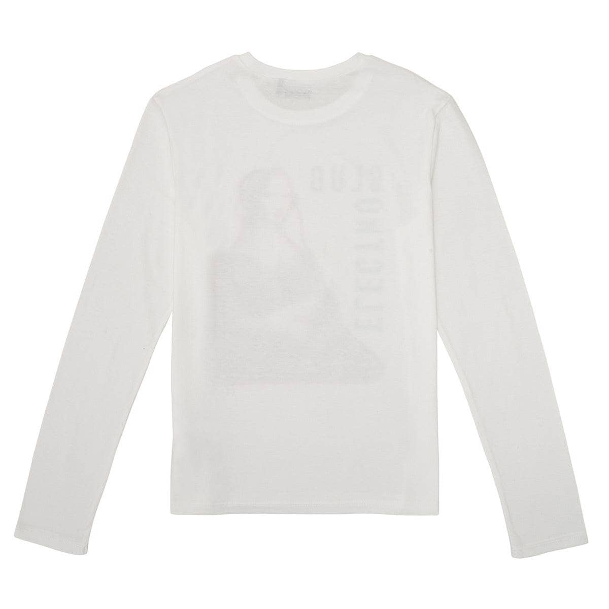 T-shirts a maniche lunghe ragazzo Ikks XR10333 Bianco