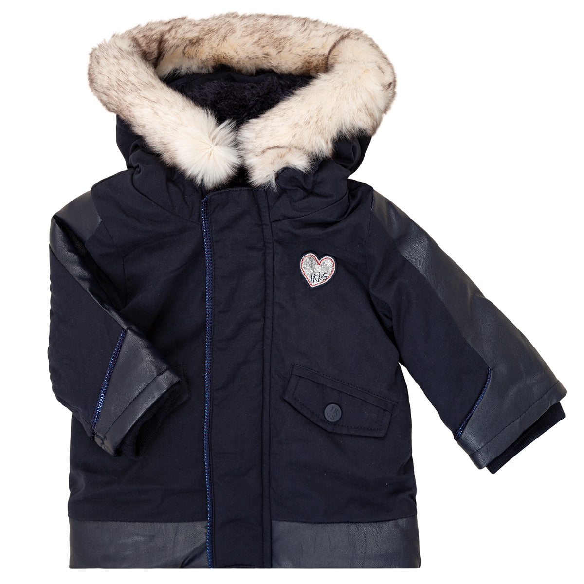 Parka ragazza Ikks XR42000 Blu