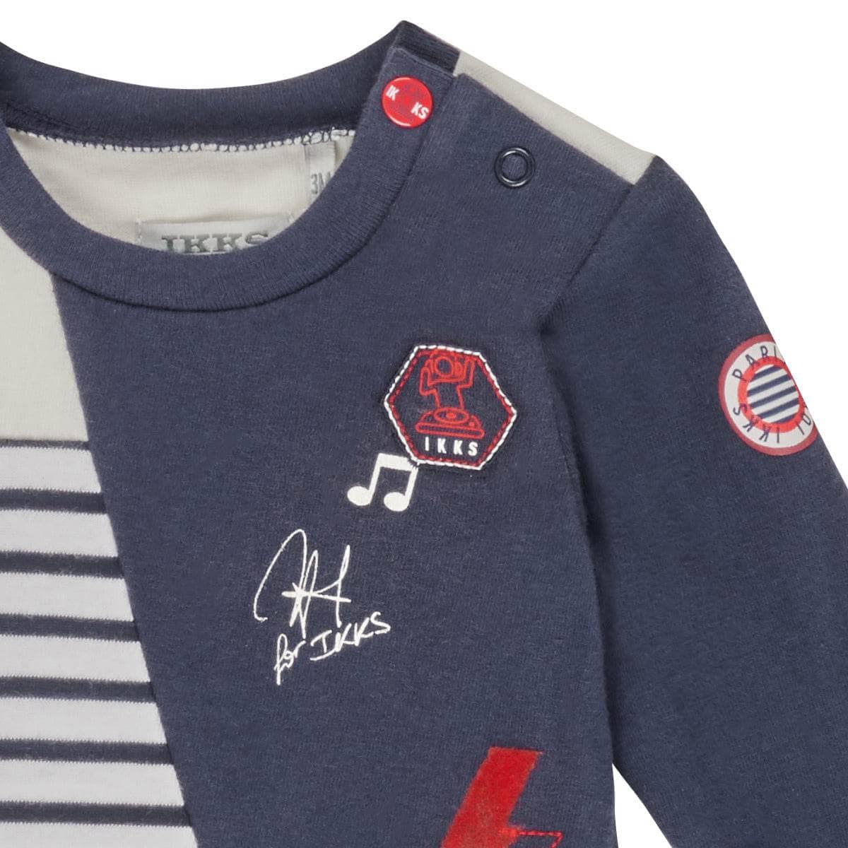 T-shirts a maniche lunghe ragazzo Ikks XR10041 Multicolore