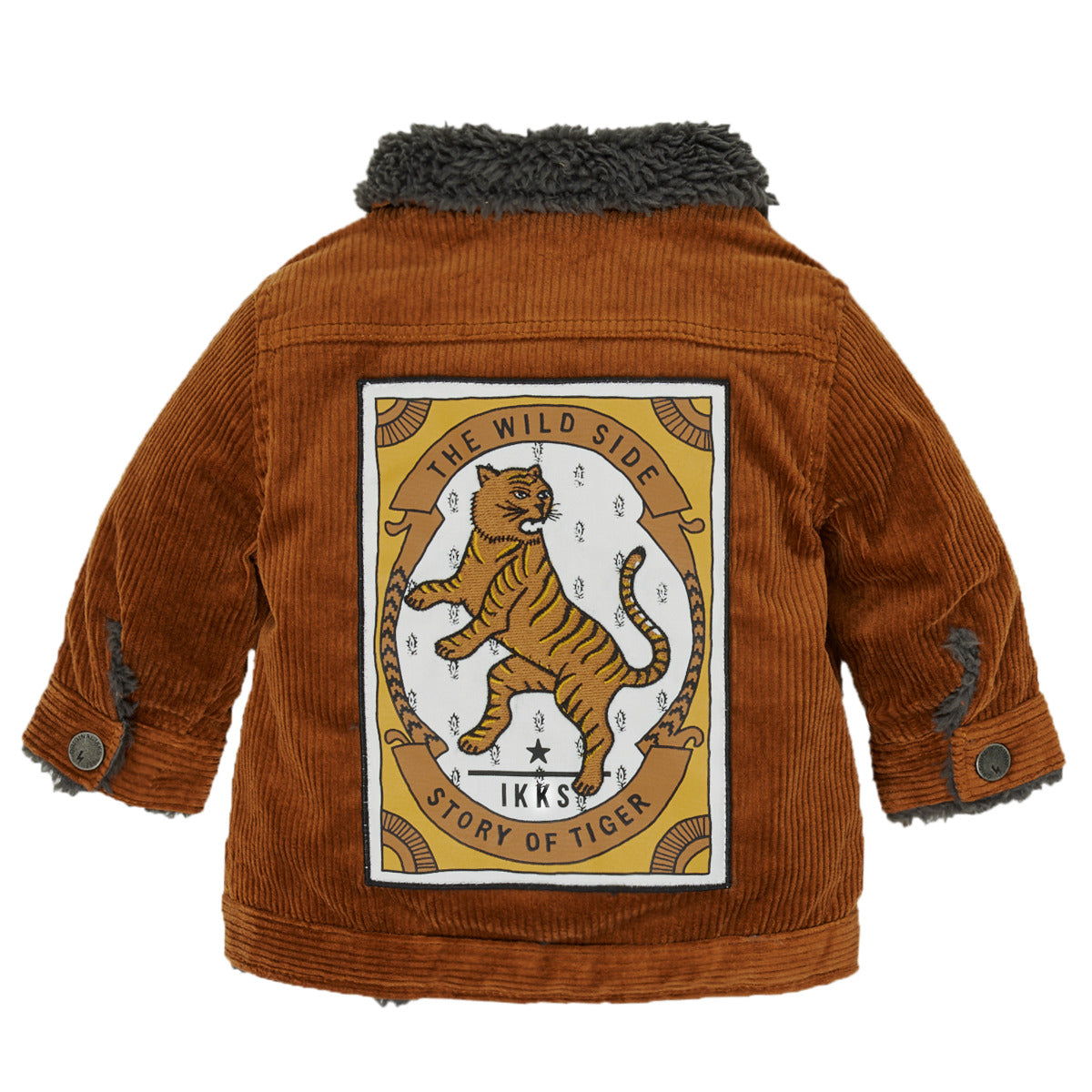 Giubbotto bambino ragazzo Ikks XR40051 Marrone