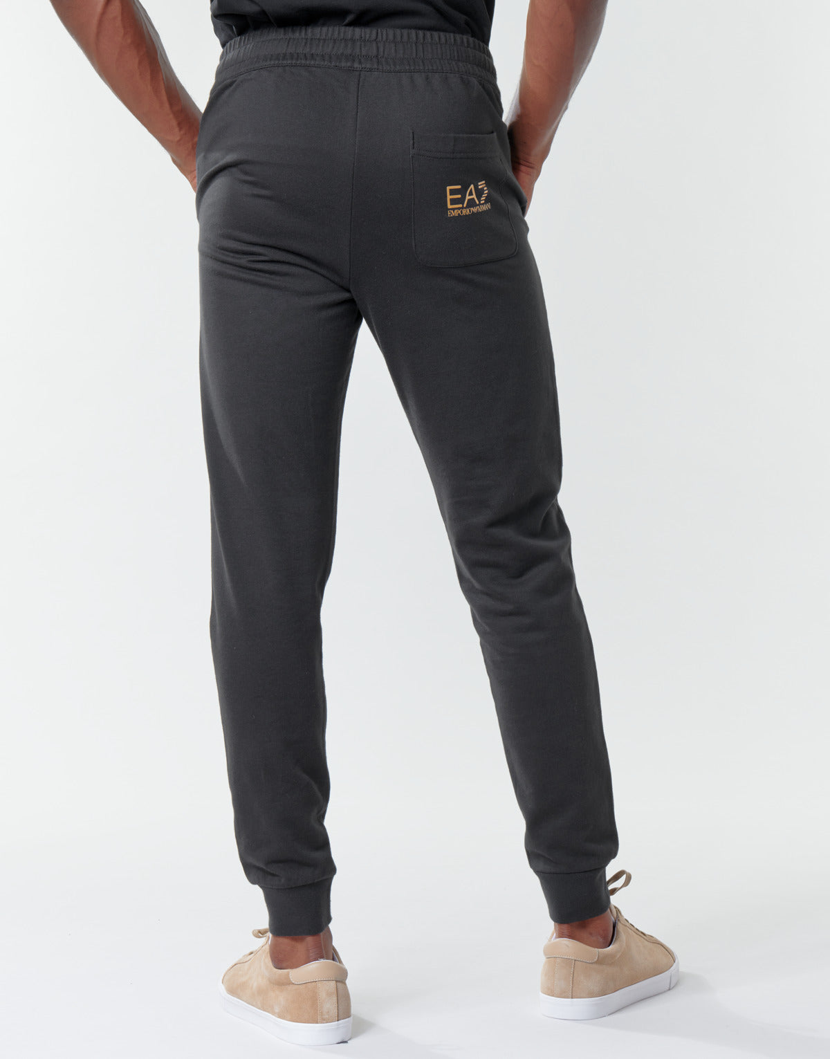 Pantaloni Sportivi Uomo Emporio Armani EA7 TRAIN LOGO SERIES M PANTS Nero