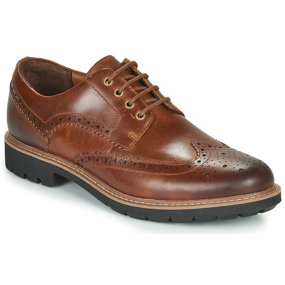 Scarpe Uomo Clarks BATCOMBE WING Marrone