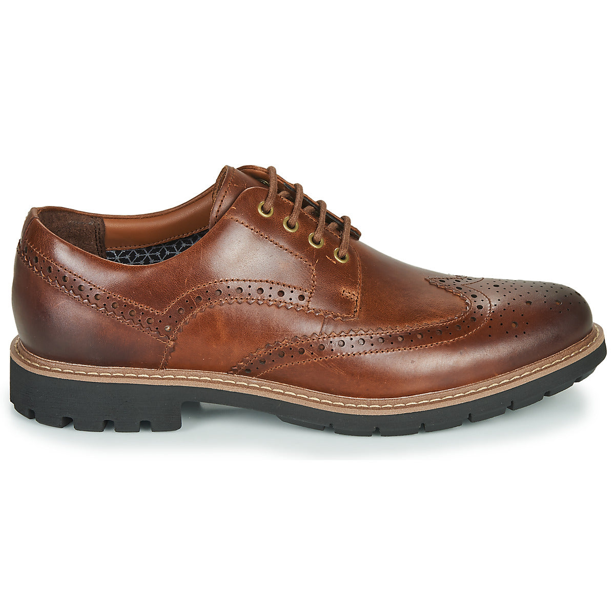 Scarpe Uomo Clarks BATCOMBE WING Marrone