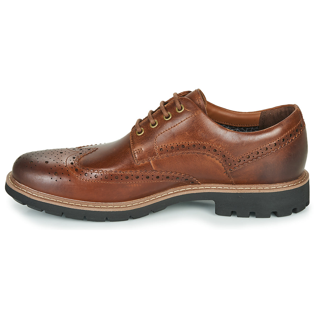 Scarpe Uomo Clarks BATCOMBE WING Marrone