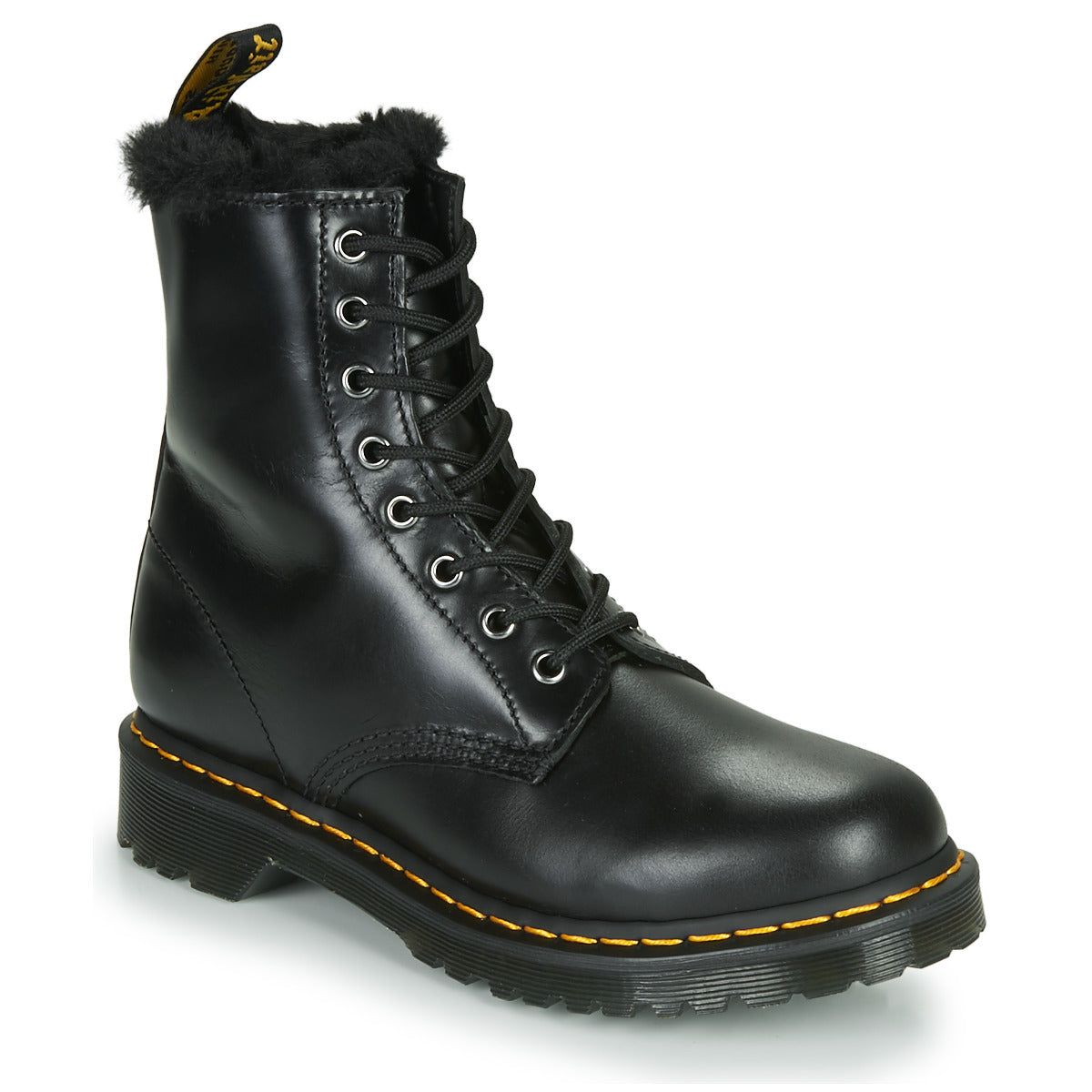 Stivaletti Donna Dr. Martens  1460 SERENA BLACK ATLAS  Nero