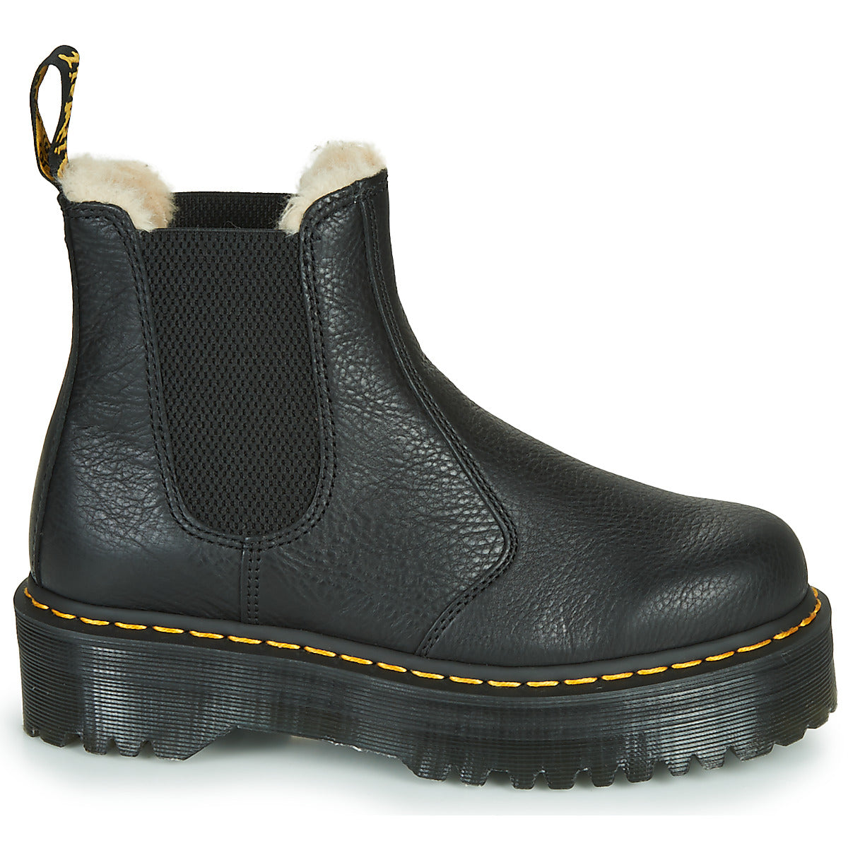 Stivaletti Uomo Dr. Martens 2976 QUAD FL BLACK PISA Nero