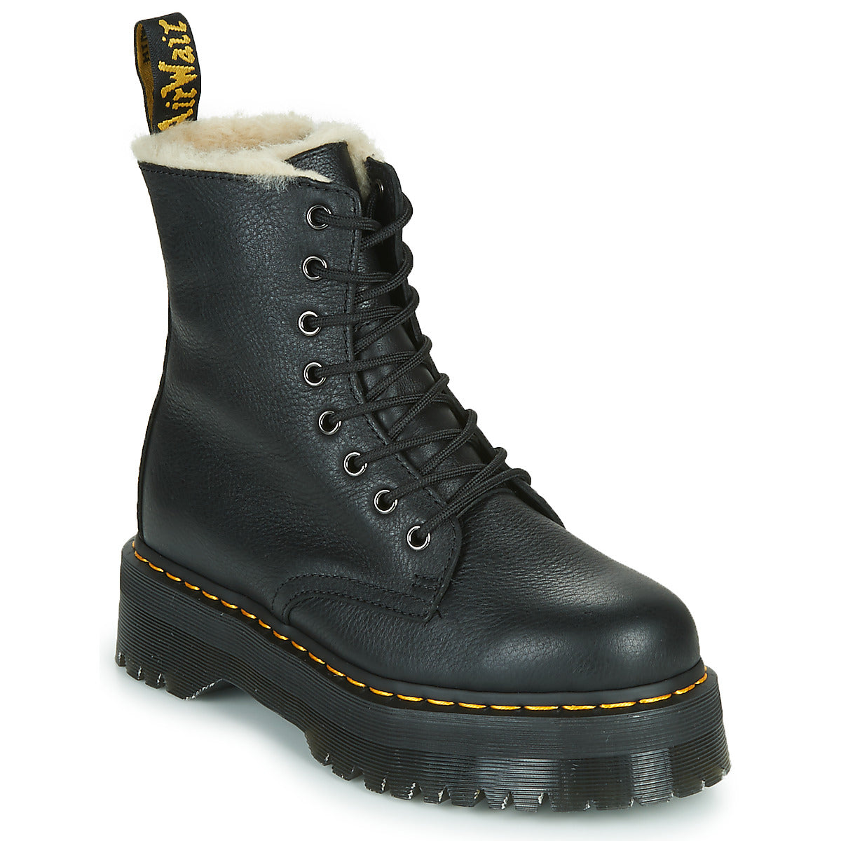 Stivaletti Donna Dr. Martens  JADON FL BLACK PISA  Nero