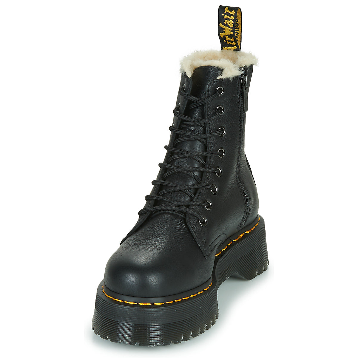 Stivaletti Donna Dr. Martens  JADON FL BLACK PISA  Nero