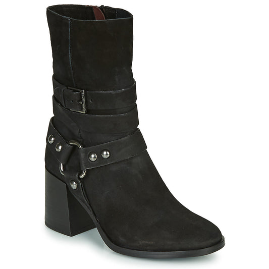 Stivaletti Donna Mjus TUA BUCKLE Nero