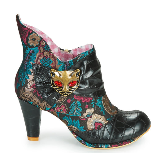 Stivaletti Donna Irregular Choice  MIAOW  Nero
