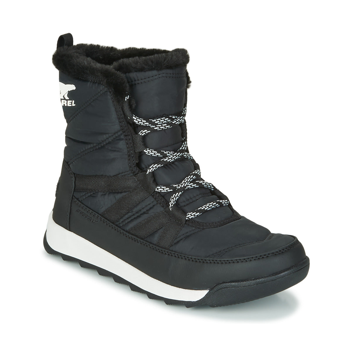 Stivaletti Donna Sorel WHITNEY II SHORT LACE WP Nero