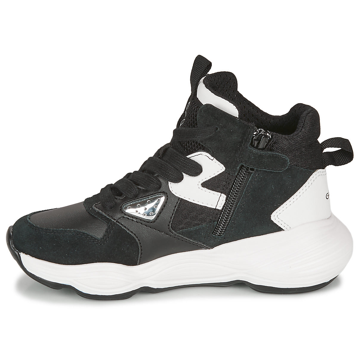 Scarpe bambini ragazza Geox BUBBLEX Nero